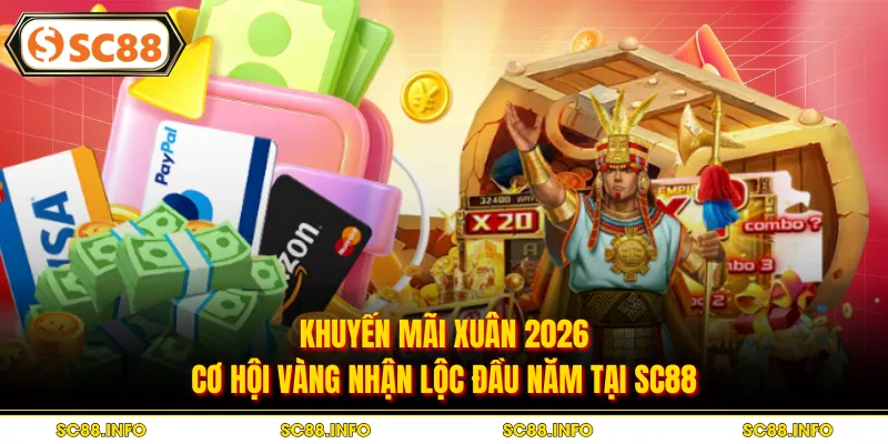 Khuyến Mãi Xuân 2026: Cơ Hội Vàng Nhận Lộc Đầu Năm Tại SC88